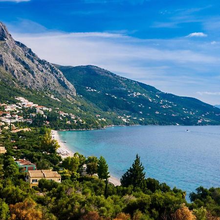 Corfu Sea View Villa - Aurora Barbati Esterno foto