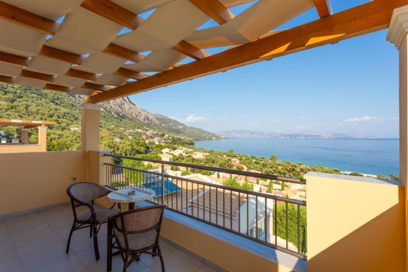 Corfu Sea View Villa - Aurora Barbati Esterno foto
