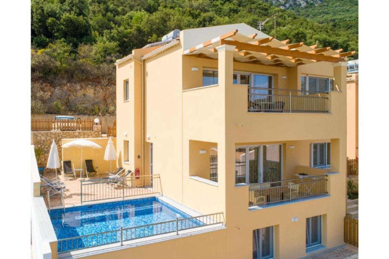 Corfu Sea View Villa - Aurora Barbati Esterno foto