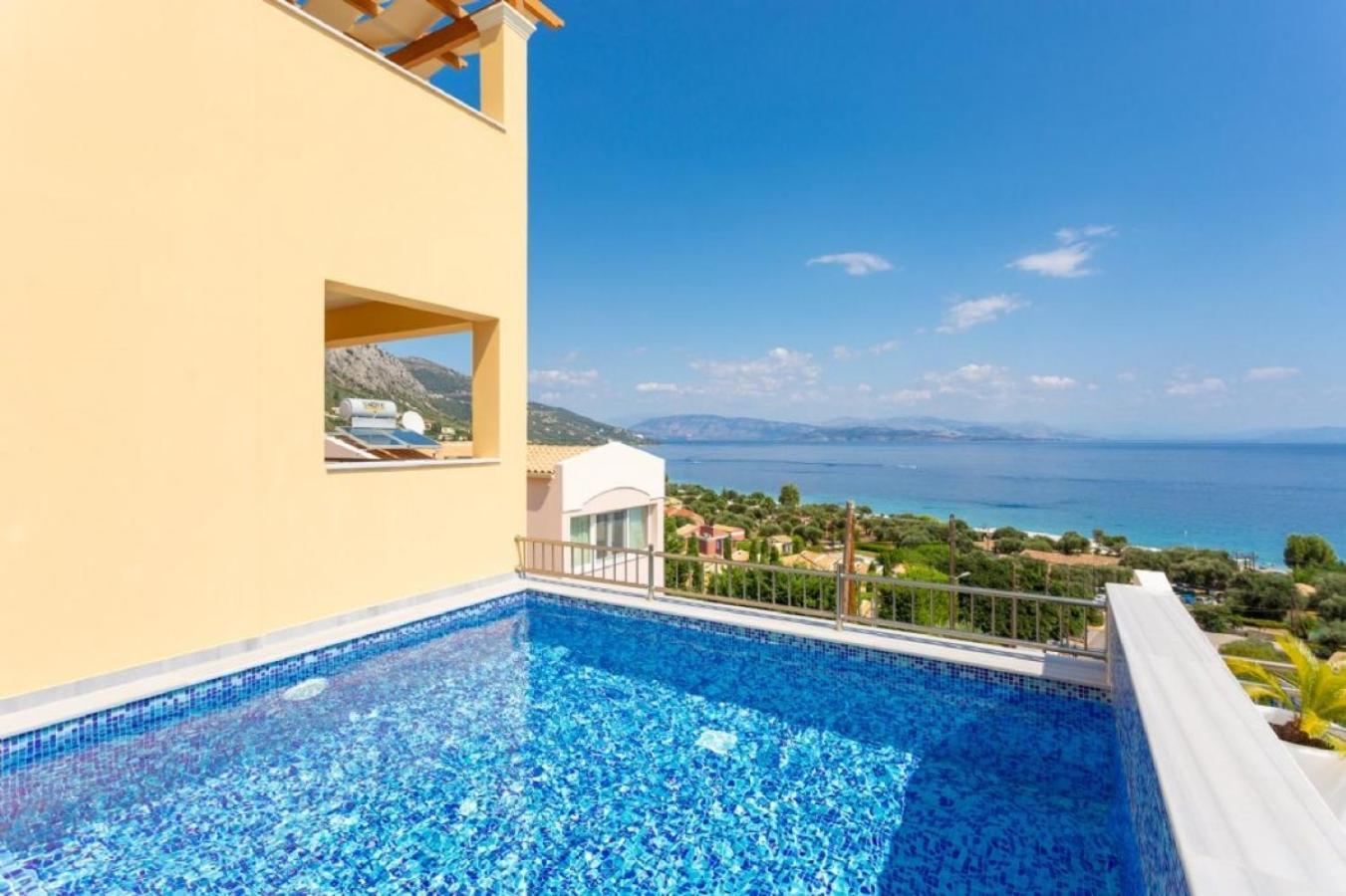 Corfu Sea View Villa - Aurora Barbati Esterno foto