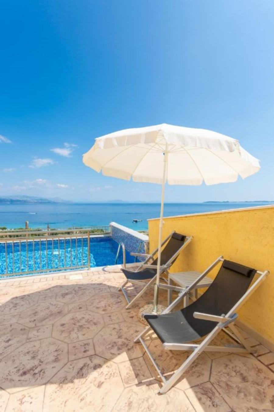 Corfu Sea View Villa - Aurora Barbati Esterno foto