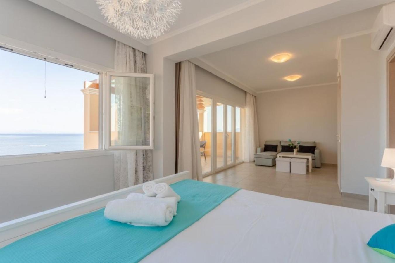 Corfu Sea View Villa - Aurora Barbati Esterno foto
