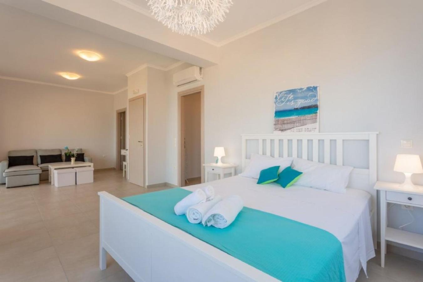 Corfu Sea View Villa - Aurora Barbati Esterno foto
