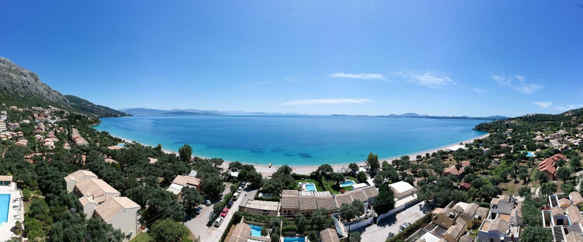 Corfu Sea View Villa - Aurora Barbati Esterno foto