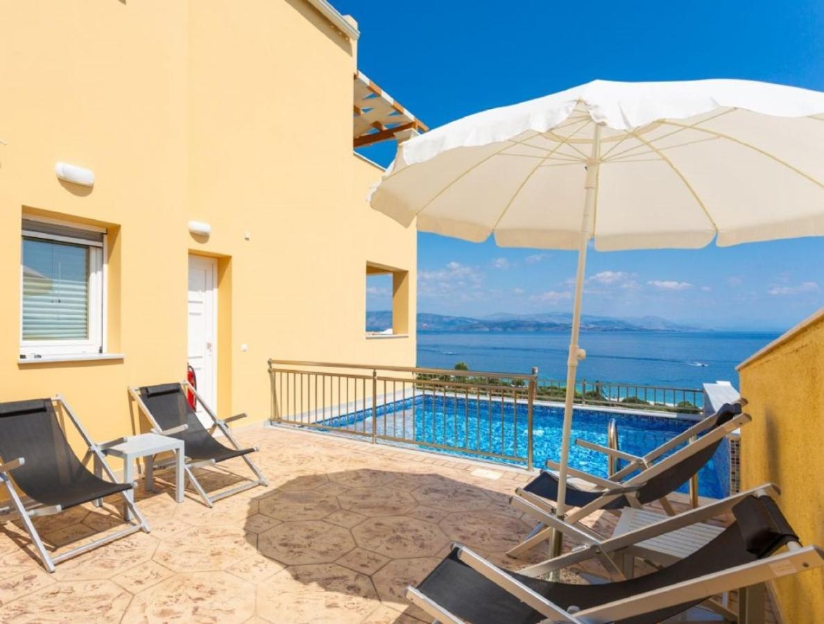 Corfu Sea View Villa - Aurora Barbati Esterno foto